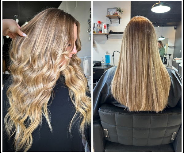 Hair Extensions Transformation